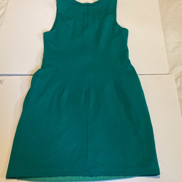 Beautiful green Friends of Couture sleeveless dress*fully lined cotton blend - Picture 2 of 7